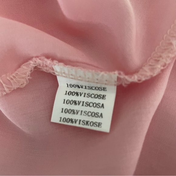 Belcci Powdery Pink Halter less Maxi Dress with Lace Sz: M - Picture 5 of 7